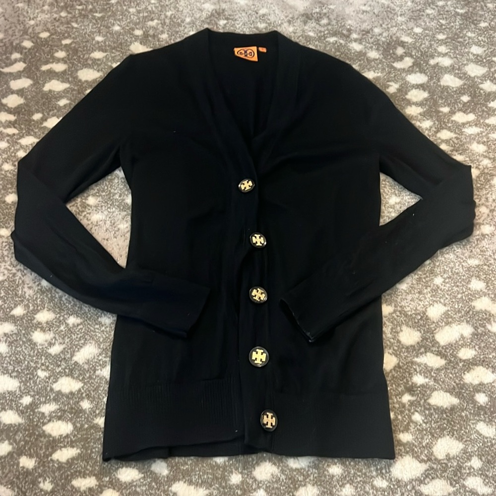Tory Burch Black Cardigan